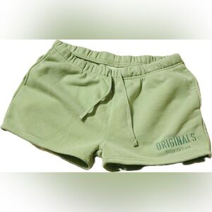 Brooklyn Cloth Light Green Women's Athletic Shorts